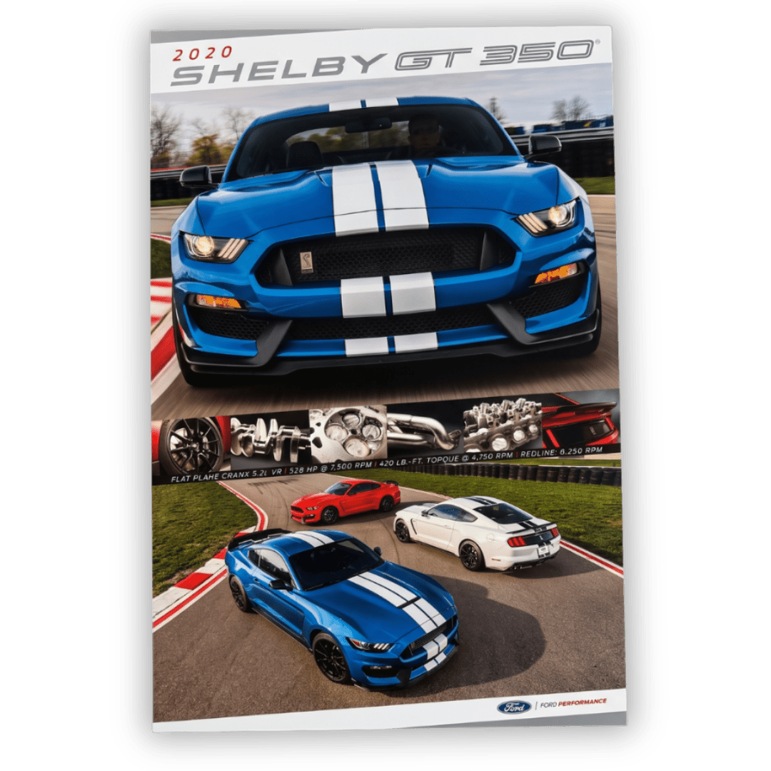 2020 Shelby GT350 Poster - Ford Show Parts